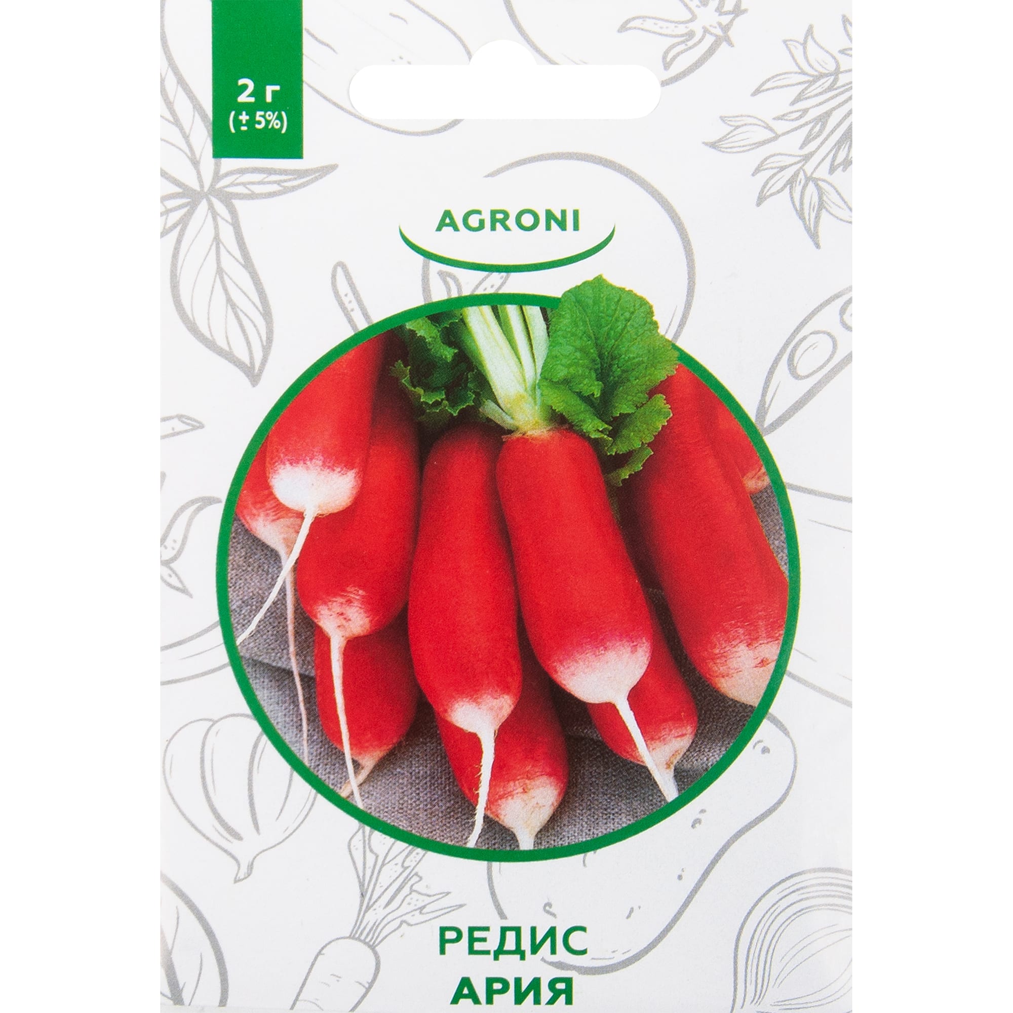 82457680 Семена Редис «Ария» XS Santreyd 