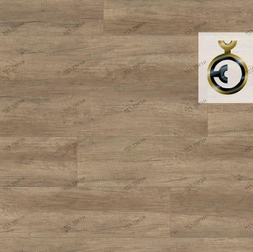 Виниловый ламинат EGGER Design+ Обработанный Дуб с брашью (Текстурированная) 1295х243 мм EPD003