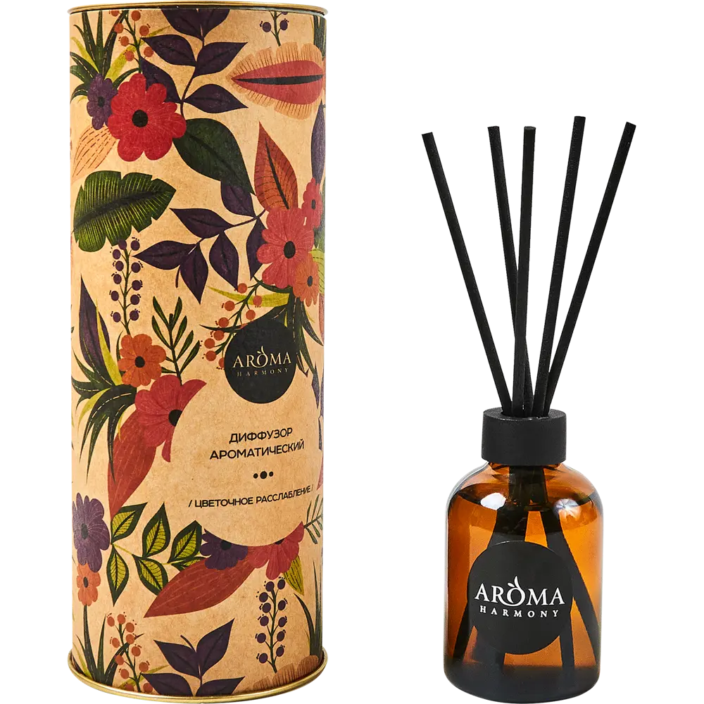 AROMA HARMONY Диффузор Цветочное расслабление с ароматом яблока и пиона 89340837 STLM-1563968