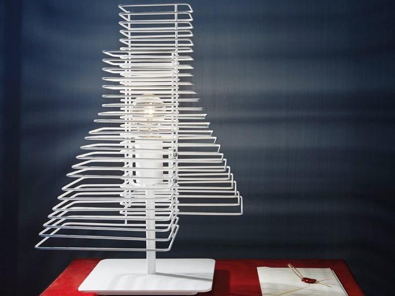 ZAVA Настольная лампа из галогенного железа Grown sun-id-1411403 - Вид №1