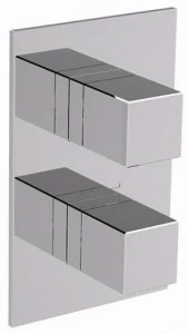 Rubinetteria Giulini Смеситель для душа на 2 отверстия с тарелкой Pablolux F8271