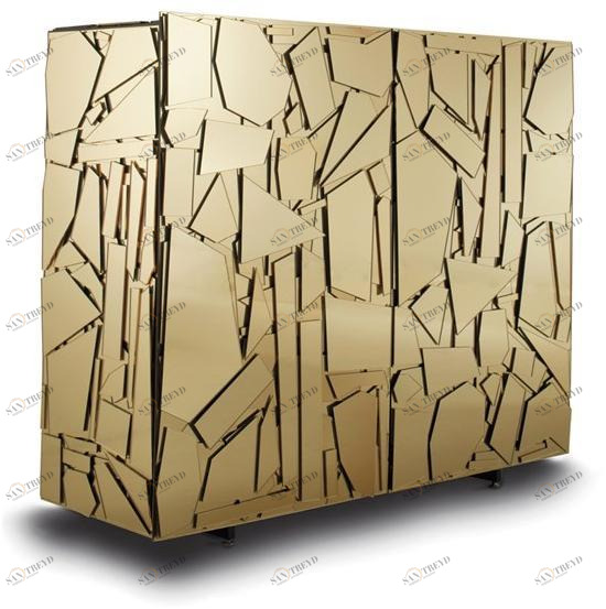 edra Блок для хранения из зеркального метакрилата sun-id-1504894