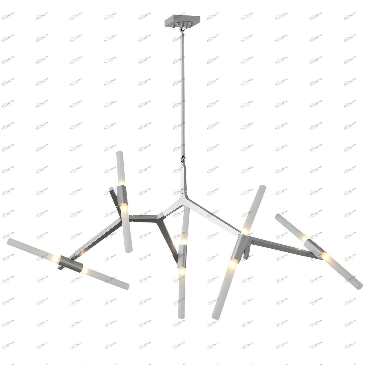 Подвесная люстра ST Luce Laconicita SL947.102.10 белая ST LUCE ДИЗАЙНЕРСКИЕ, LACONICITA 220624 Белый 