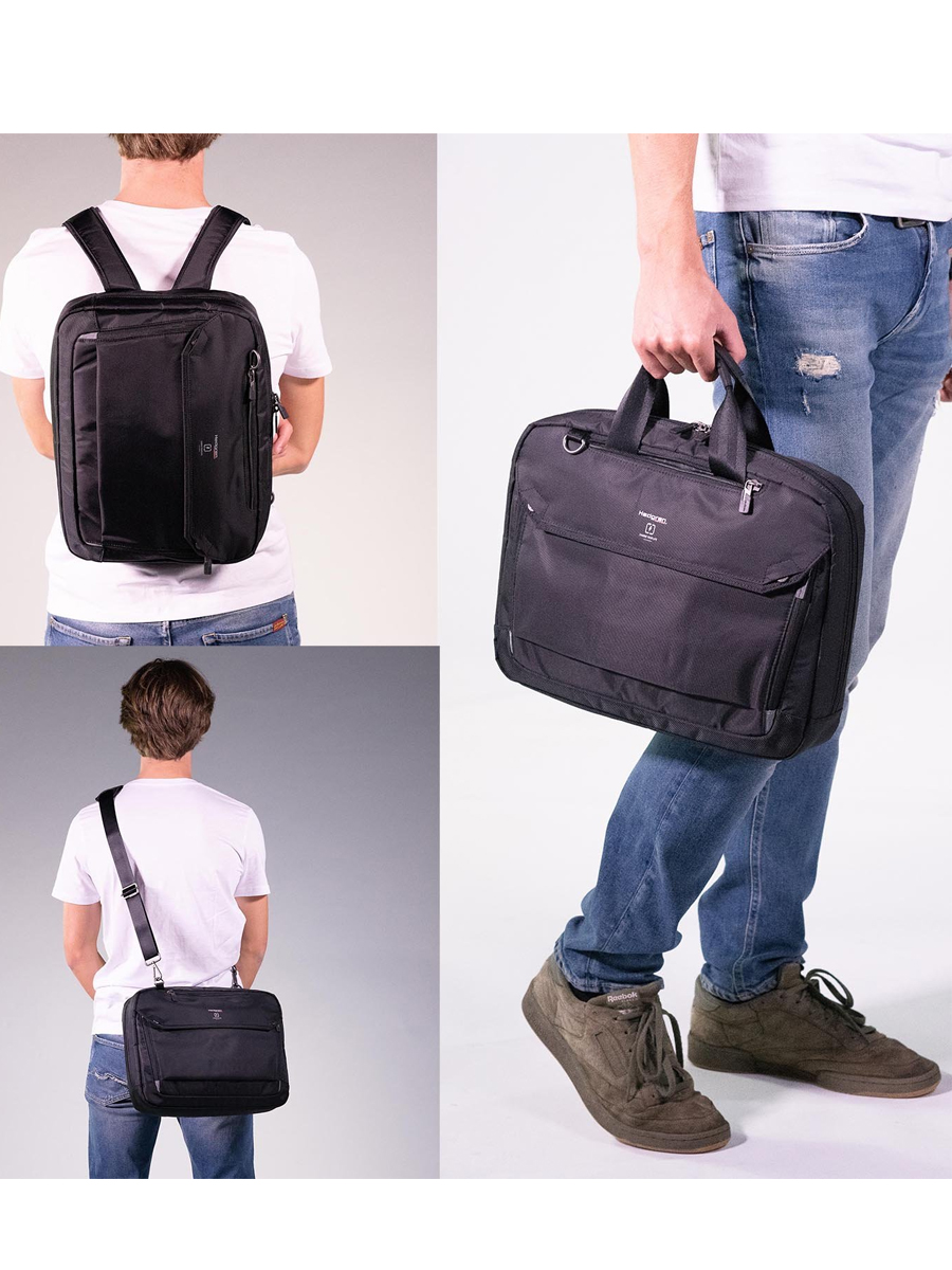 HLNK06/003 Сумка-рюкзак HLNK06 3-Way Briefcase 15 Hitch Hedgren Link - Вид №12