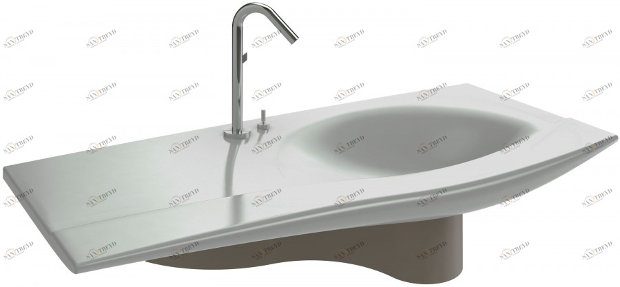 E1292-00 Подвесная раковина настенная прямоугольная JACOB DELAFON STILLNESS белая