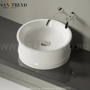 ACER0798PZZ Накладная раковина на столешницу  круглая Agape