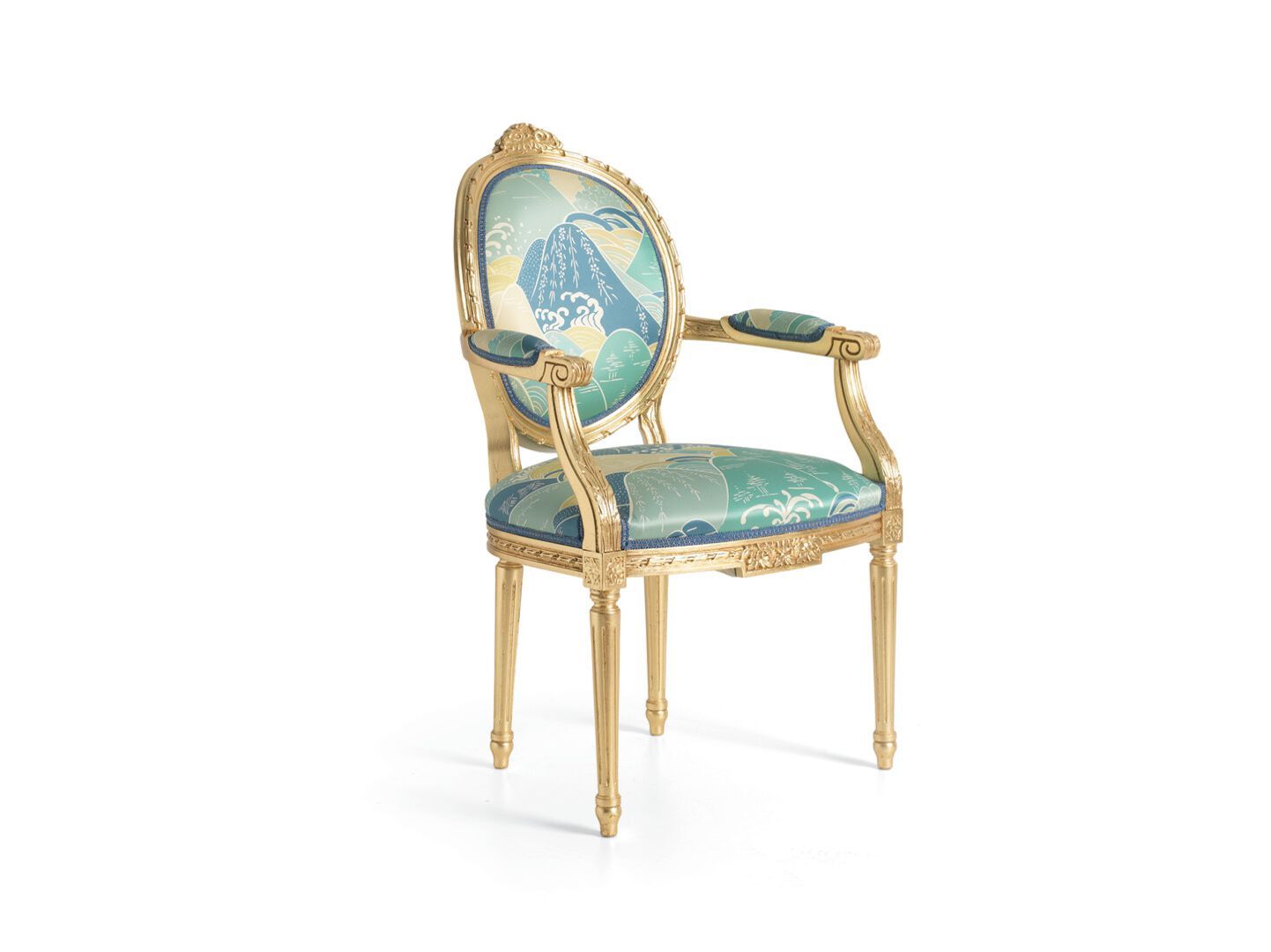 Кресло в стиле Людовика XVI с подлокотниками ANGELO CAPPELLINI New Classic Interiors ARCH-00071410