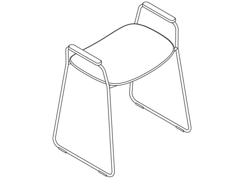 950.51.30240 табурет для душа HEWI System 900 - Вид №9