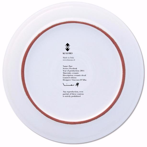 Kiasmo Керамическая тарелка Overlook 2014kddovep - Вид №2