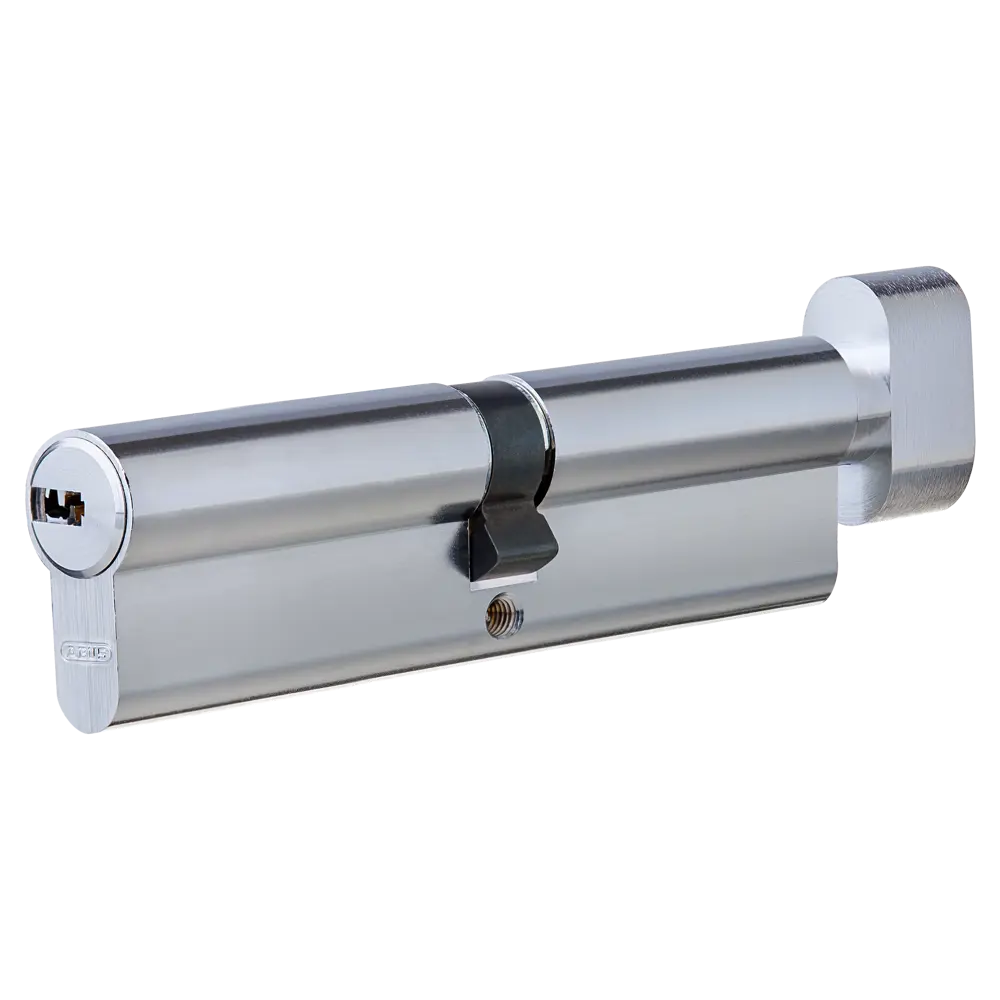 Цилиндр Abus 55х55 мм, ключ/вертушка, цвет никель 82390002 STLM-2142392 D6