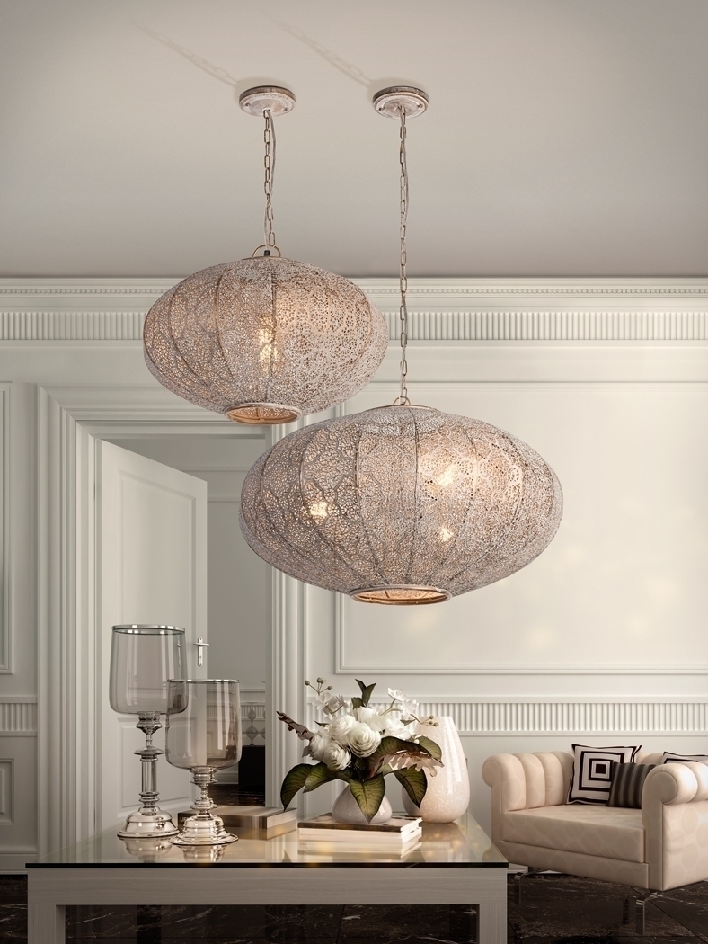 074625 Подвесной светильник 1L Ø43 Schuller India  - Вид №5