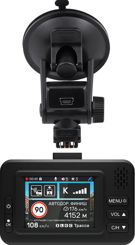 5629462 Видеорегистратор с радар-детектором Incar SDR-45 Tibet STDN-0121976 - Вид №6