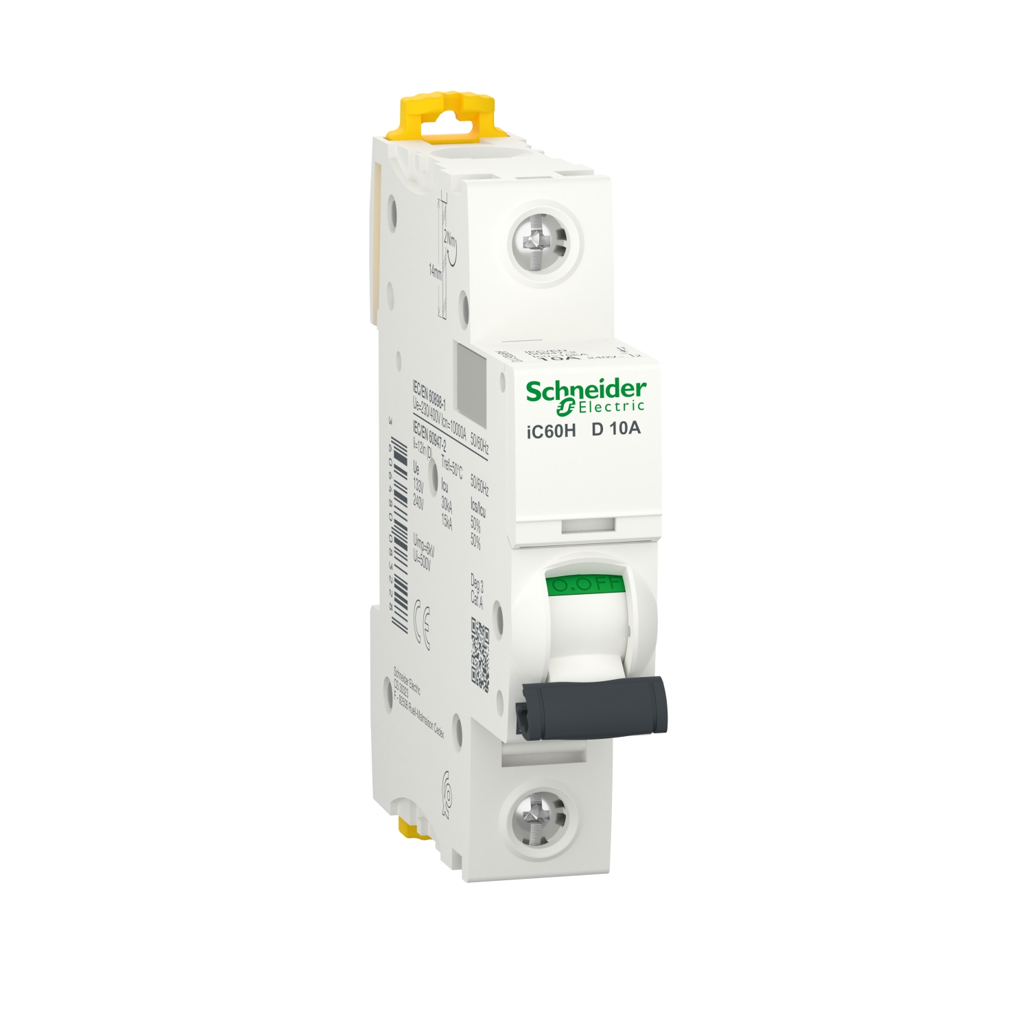 A9F85110 Автоматический выключатель Acti9 1P 10А (D) 10кА Schneider Electric Acti 9 