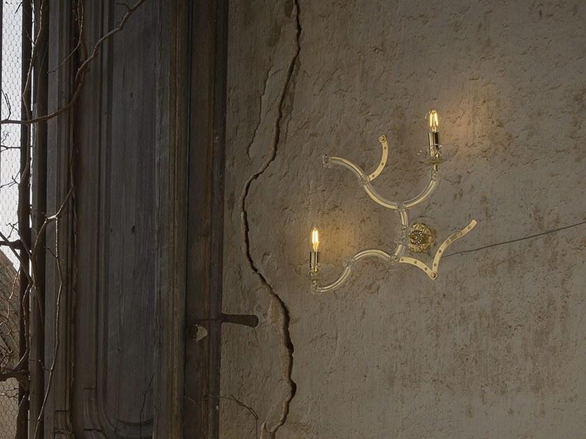 Karman Настенный светильник из железа и стекла Ghebo sun-id-1456397 - Вид №3