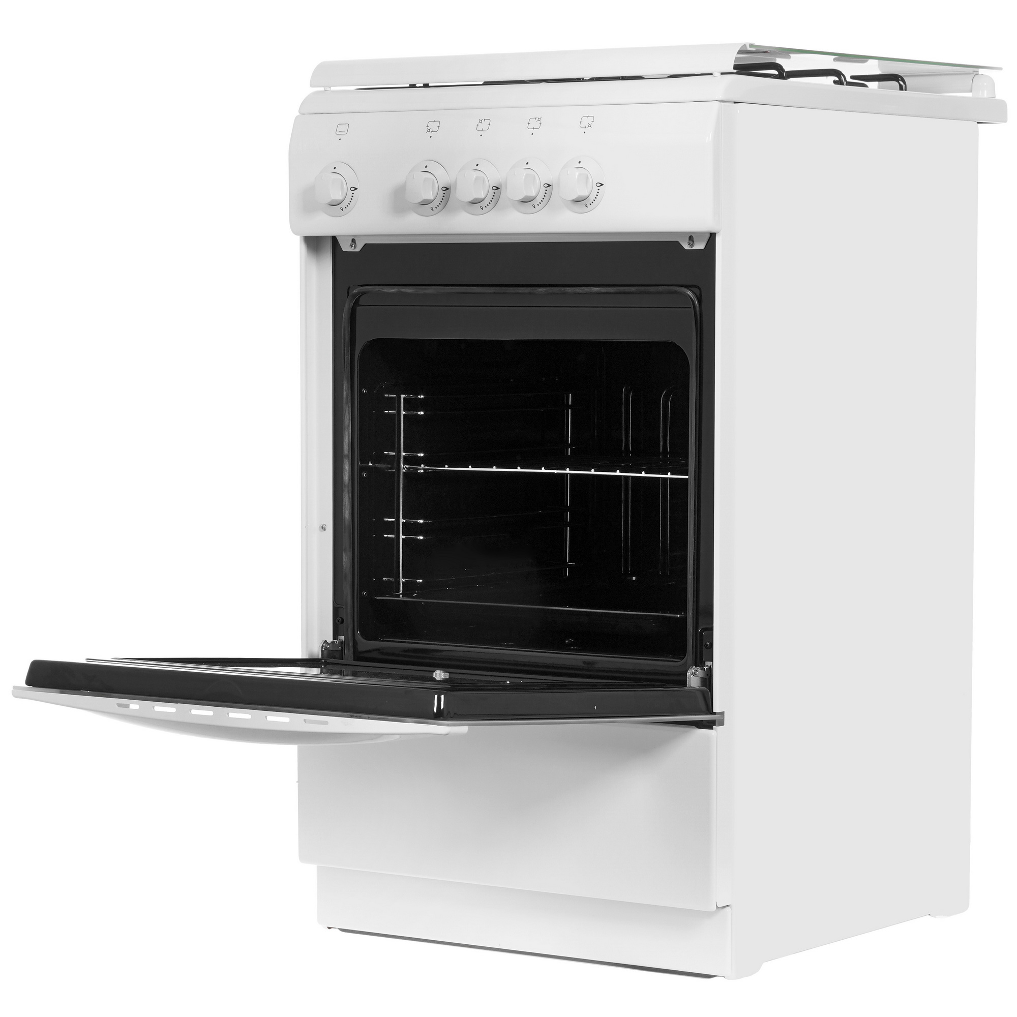 1185582 Газовая плита De Luxe 506040.05Г (КР) белый STDN-0096778 - Вид №4