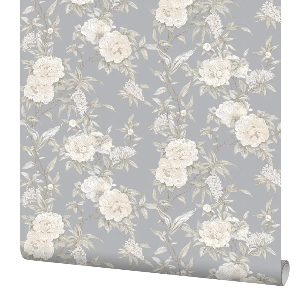 Обои флизелиновые Erismann Impression серые 1.06 м 3431-5 STLM-2026458