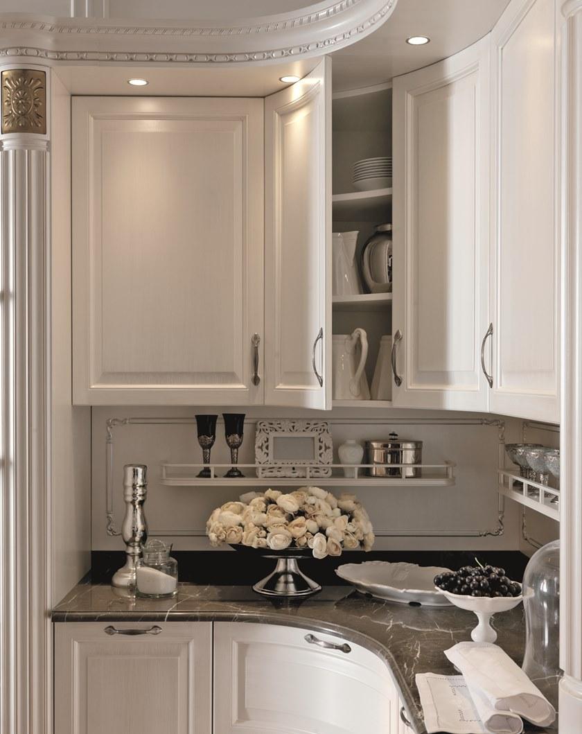 Martini Interiors Кухня из лакированной древесины с островом на заказ Convivio sun-id-1384296 - Вид №1