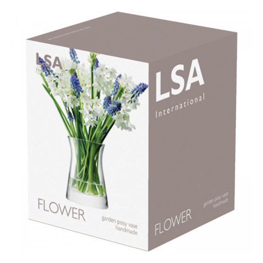 Ваза для низкого букета Flower 13 см LSA International G60213301 - Вид №5
