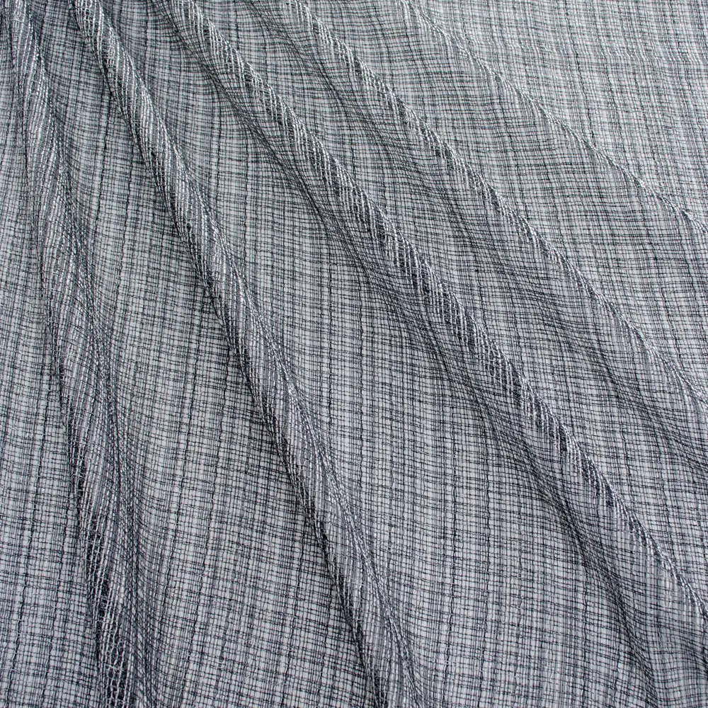 MIAMOZA Тюль Сильвер для кухни с декоративной лентой 300×295 см 88054140 STLM-1046459 - Вид №3