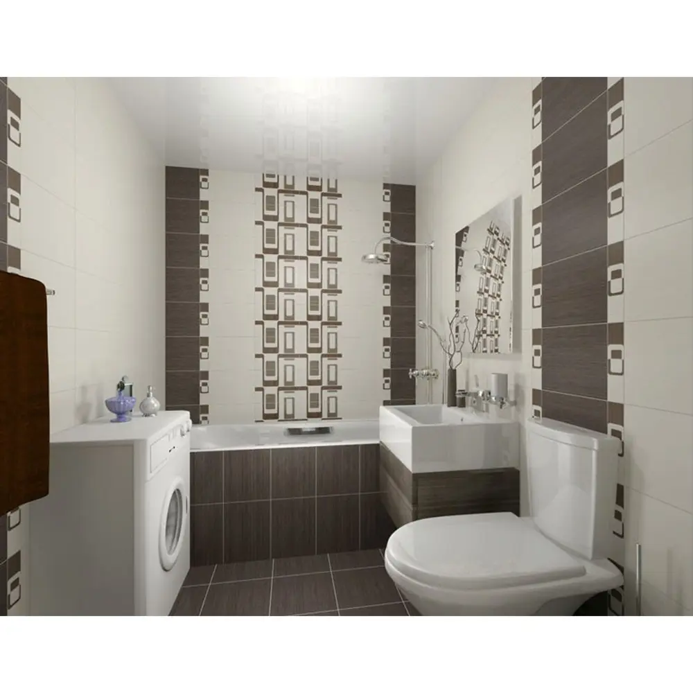 Плитка настенная Golden Tile «Вельвет» 25х33 см 1.65 м2 цвет бежевый 12827136 STLM-2107717 - Вид №3