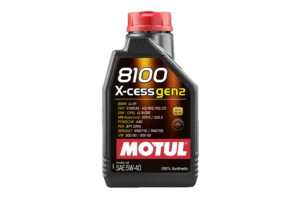 16171547 Масло cинтетическое (8100 X-cess GEN2; 5W40; 1 л) 109774 MOTUL