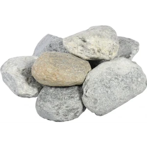 Камни для бани и сауны Талькохлорит обвалованный 70-120 мм 20 кг