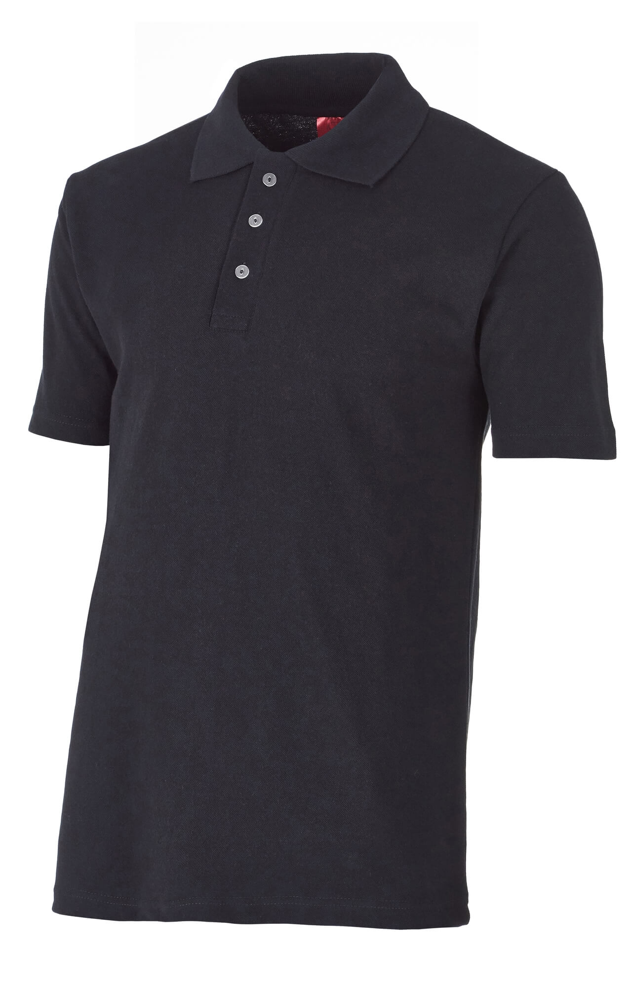 66344 Тенниска-поло черная  Одежда для салонов красоты  размер M (48) Спецодежда  - Вид №1