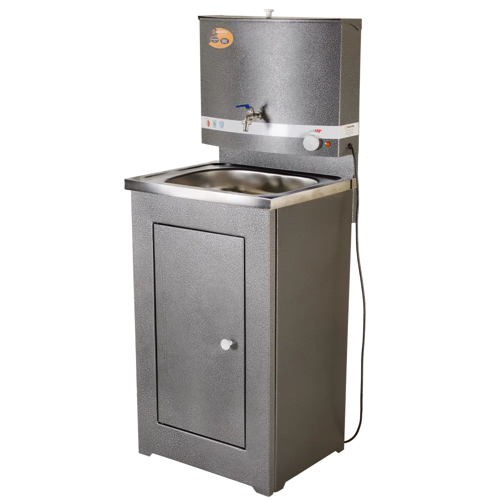 Умывальник Вихрь Люкс с подогревом нержавеющая сталь цвет серебристый STLM-2006884