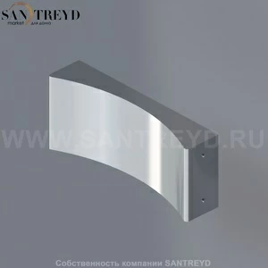 Flaminia TWIN Крепёж для раковин 42/52 см хромированный TS0142