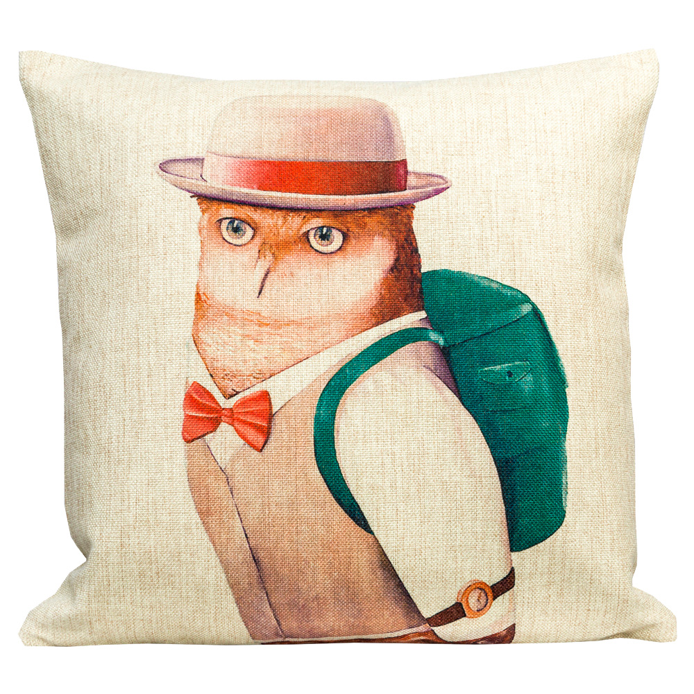 2719006 Декоративная подушка «Мистер Букля» (версия 2) Object Desire 