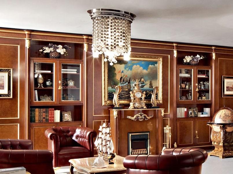 Modenese Gastone Открытый книжный шкаф из дерева на заказ Bella vita Cod: 13907 - Вид №3