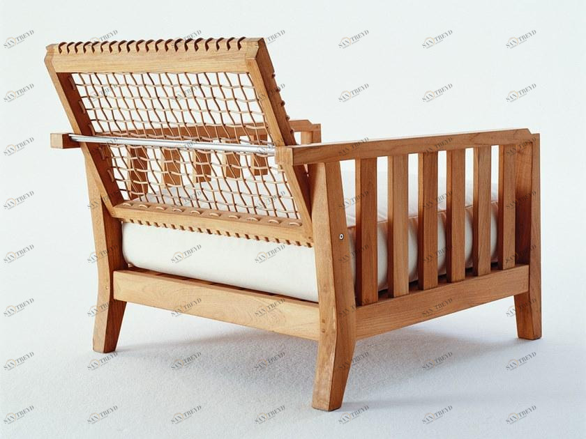 Unopiù Садовое кресло из тика с подлокотниками Synthesis Sypo