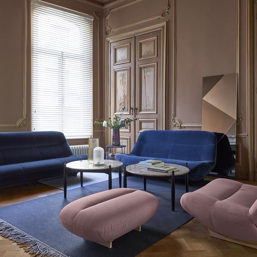 Ligne Roset Круглый журнальный столик из мрамора  19960320/23/24  - Вид №2