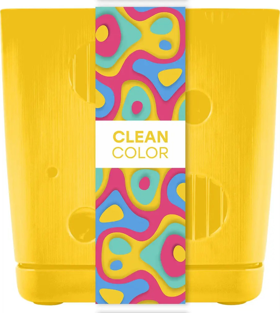 INGREEN Горшок Clean Color для комнатных растений с подставкой 89351649