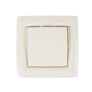 Выключатель Reone 1 клавиша цвет слоновая кость