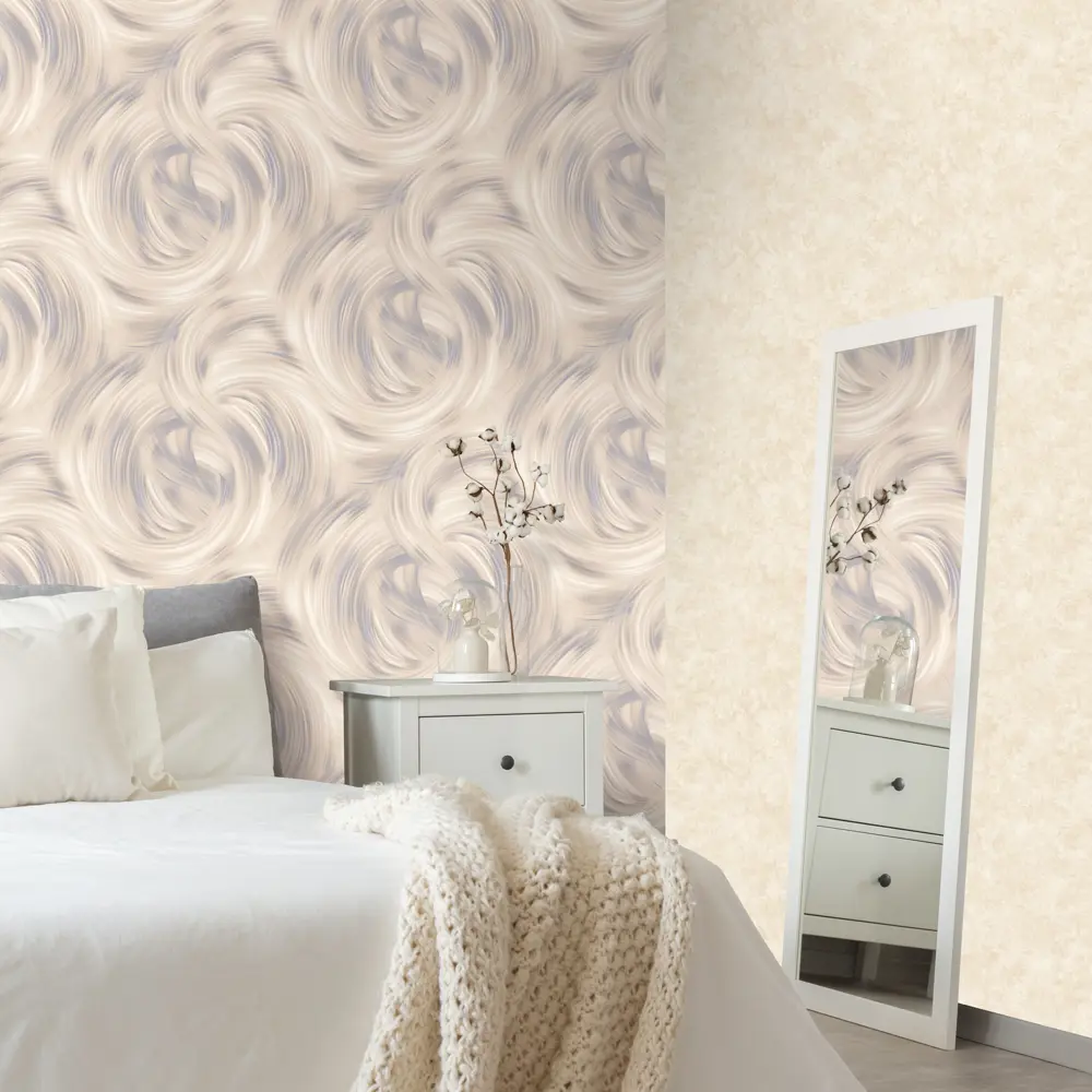 Обои флизелиновые Deco-Deco Energy бежевые 1.06 м DD6018-01 Santreyd STLM-2147898 - Вид №3