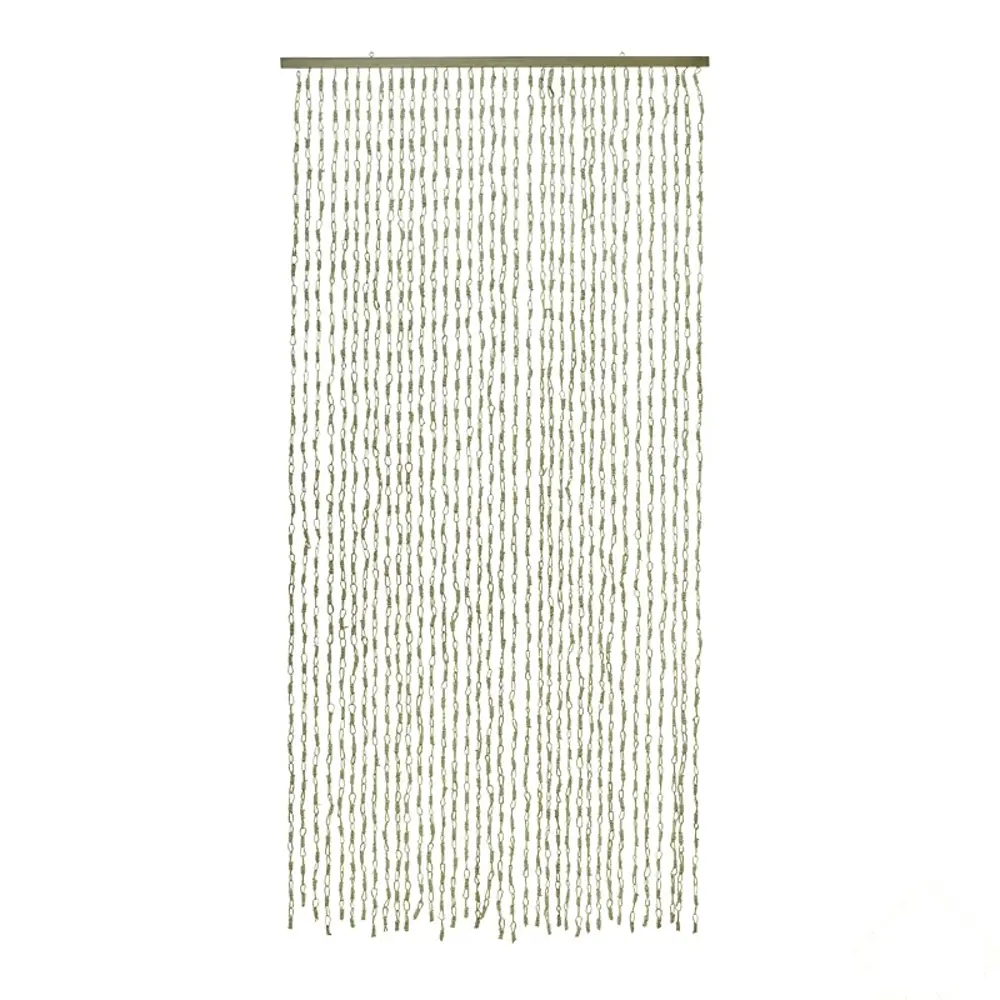 Занавеска «Кукуруза» декоративная, 90х180 см цвет чёрный Santreyd STLM-2141984