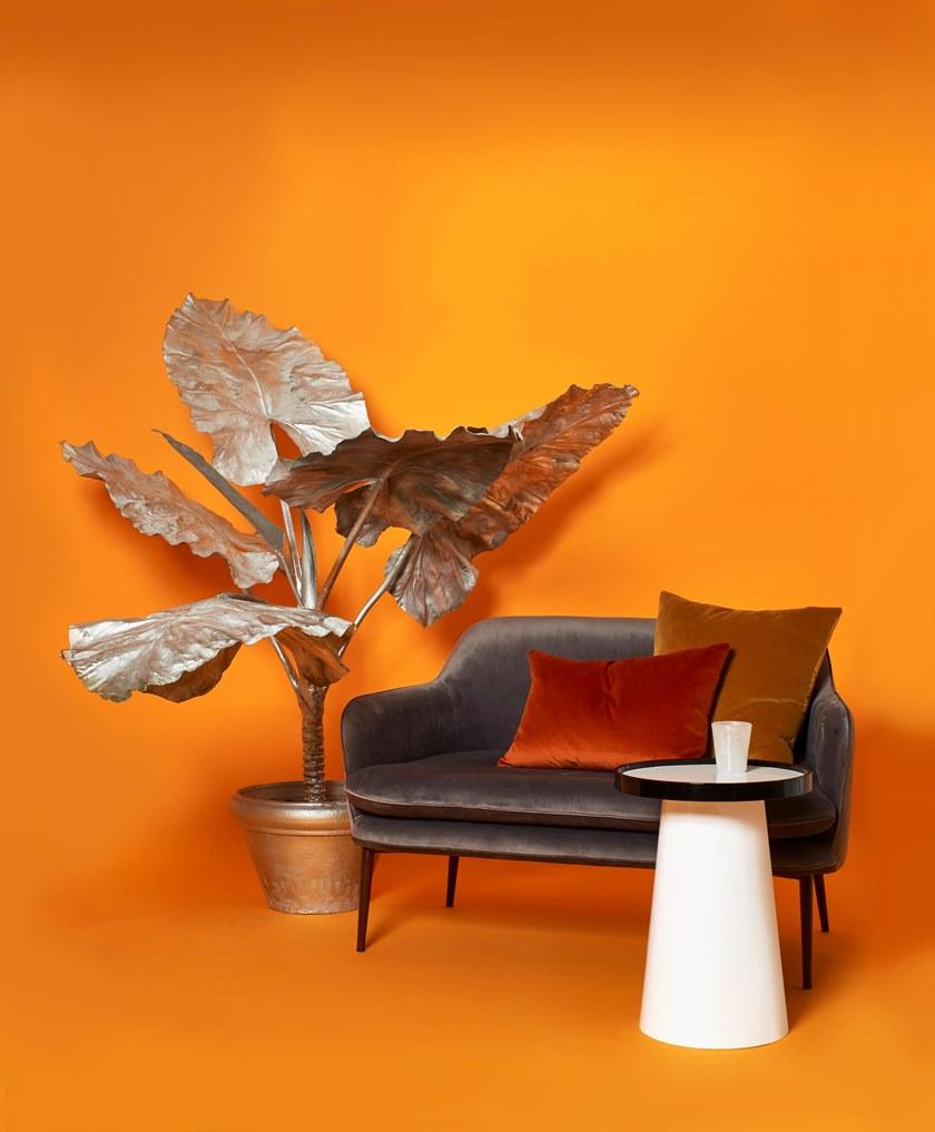 Pols Potten Простая квадратная подушка из бархата  550-060-219  - Вид №6