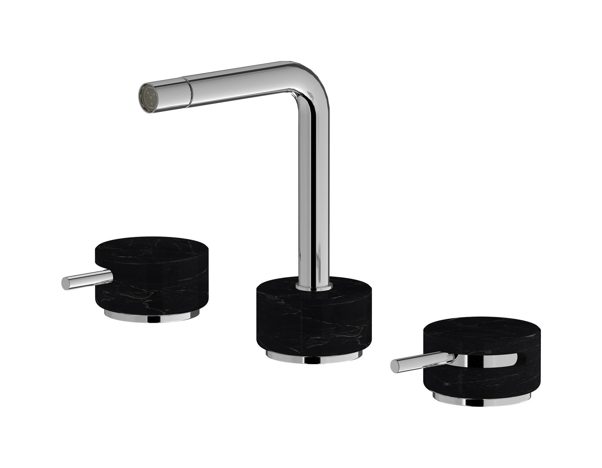 Смеситель для биде с 3 отверстиями для мраморной столешницы IB мрамор + мрамор Elle ARCH-00101784 - Вид №2