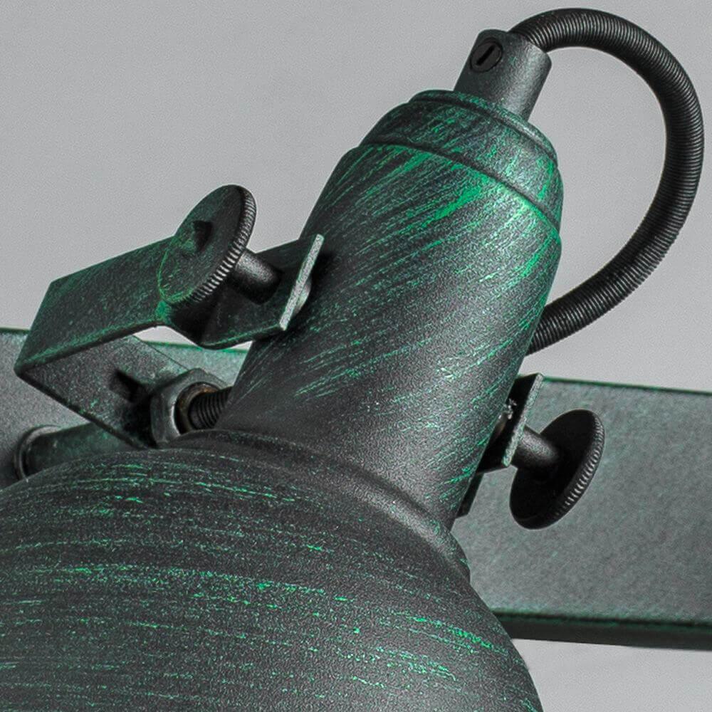 Спот настенный на 2 лампы зеленый Martin A5213AP-2BG ARTE LAMP MARTIN 00-3926211 Зеленый  - Вид №1