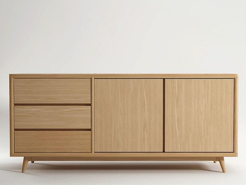 KARPENTER Комод деревянный с распашными дверцами Vintage sun-id-1490961 - Вид №1