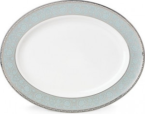 10582501 Lenox Блюдо овальное Lenox "Вестмор" 40см Фарфор костяной