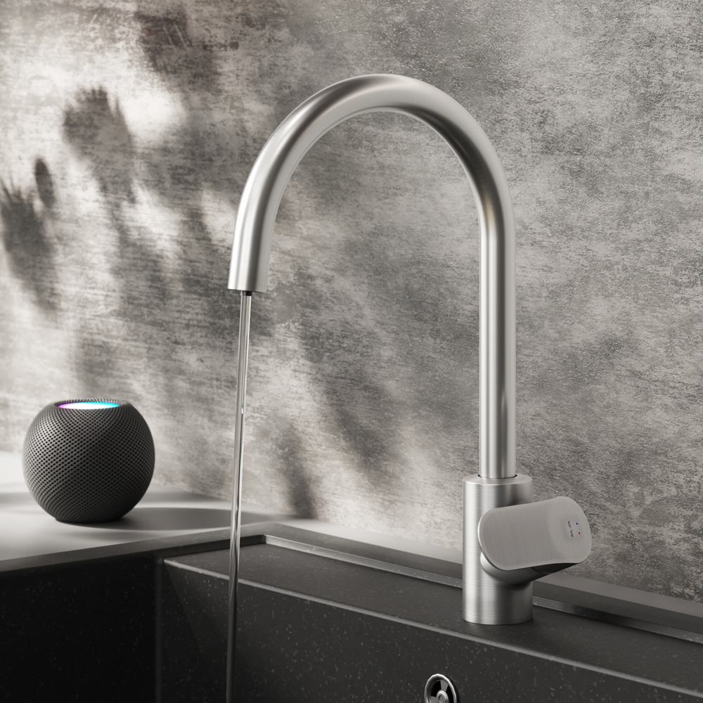 F8007711 смеситель для кухни с каналом для питьевой воды сатин шт. AM.PM Like - Вид №2