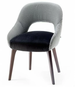 Mambo Unlimited Ideas Стул с обивкой и подлокотниками Lola