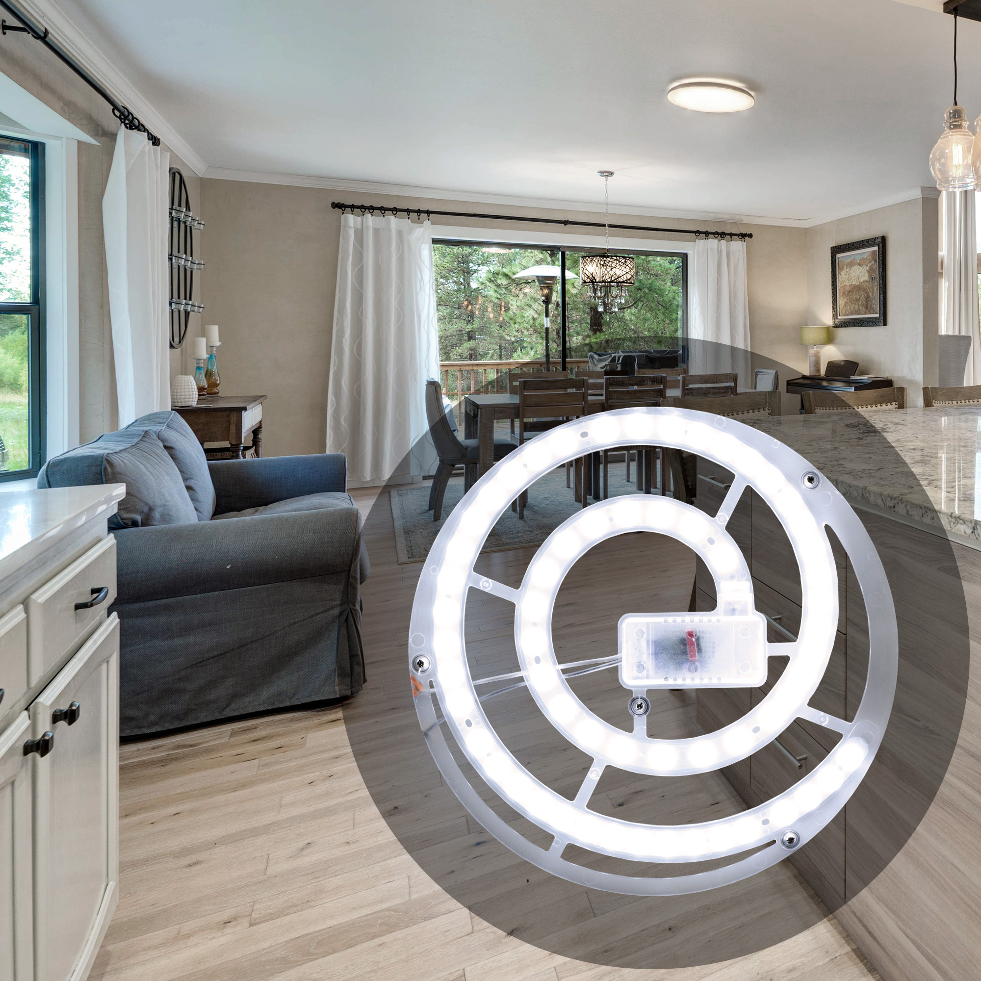 82141066 Модуль светодиодный с драйвером на магнитах 220-240 В 48 Вт диск STLM-0020235 APEYRON  - Вид №5