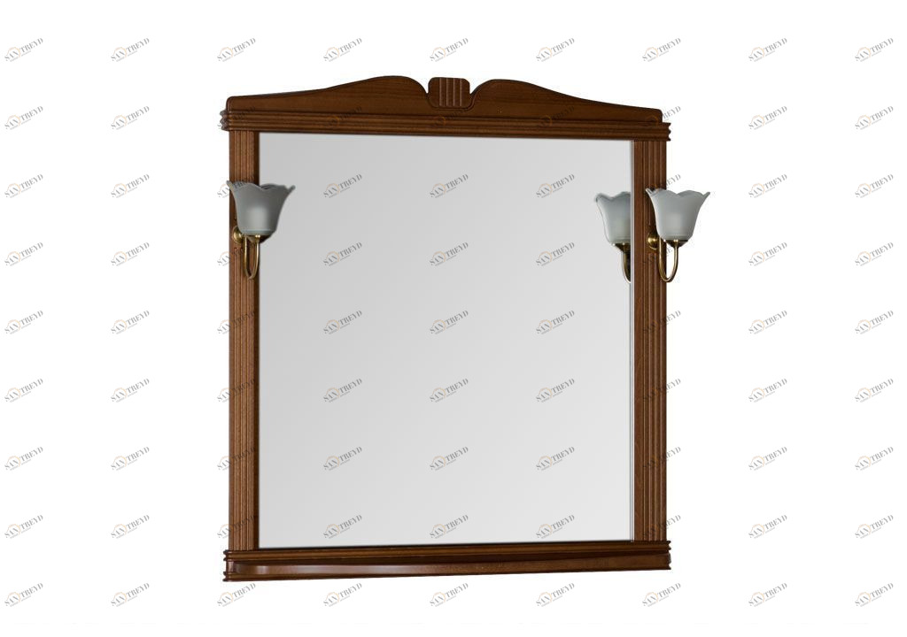 Зеркало Aquanet Николь 90 орех 00180518