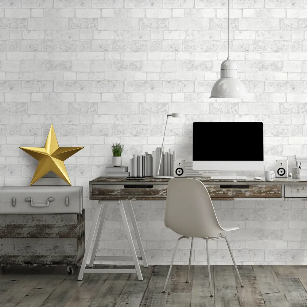 Обои флизелиновые Ateliero Concept белые 1.06 м 68123-01 STLM-2151943 - Вид №3