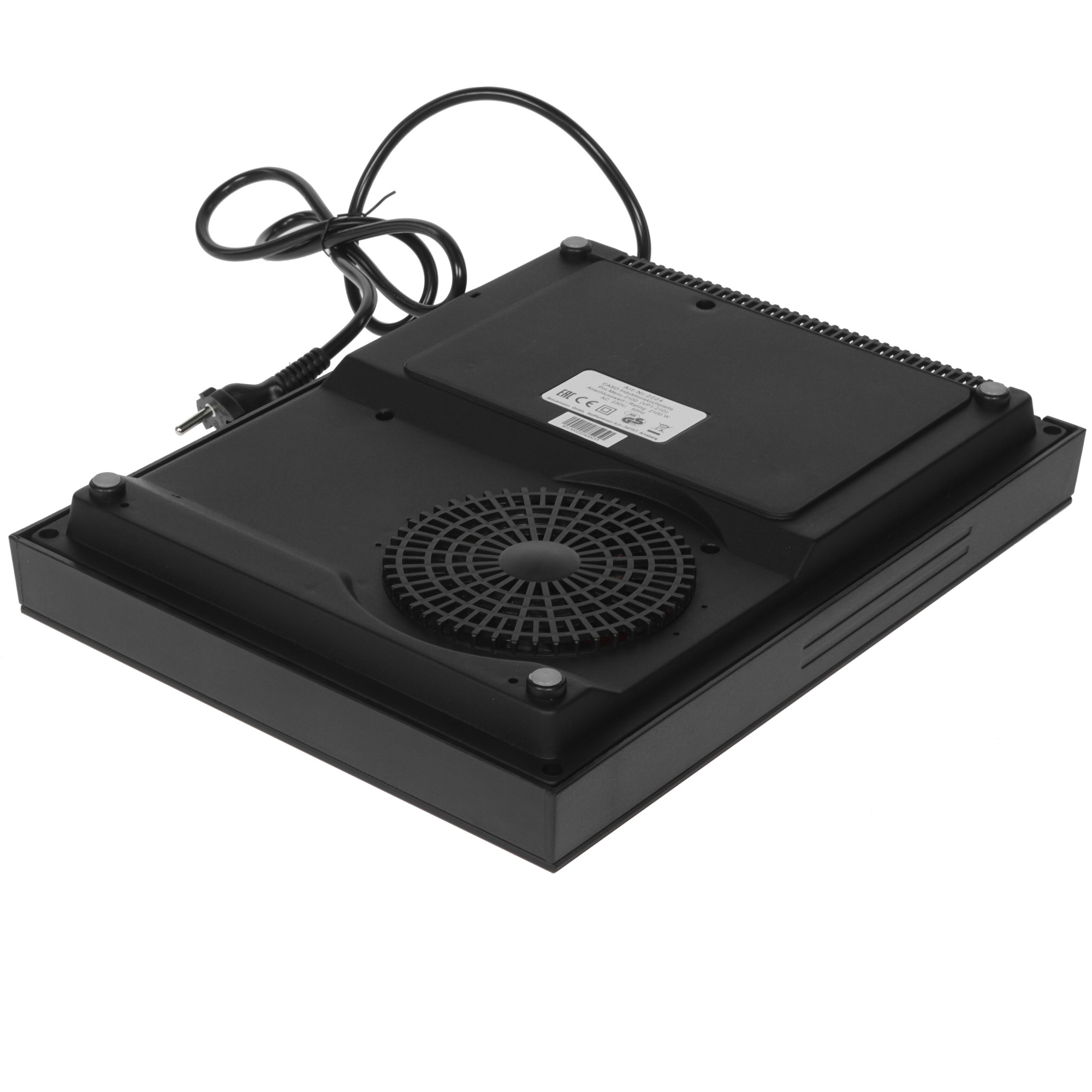 8117089 Плита компактная электрическая CASO Pro Menu 2100 черный STDN-0052438 - Вид №3