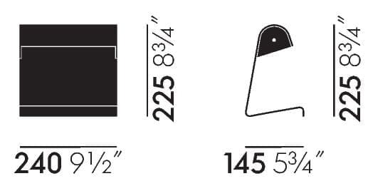 Стальная светодиодная настольная лампа In Stock Vitra ARCH-00068863 - Вид №7