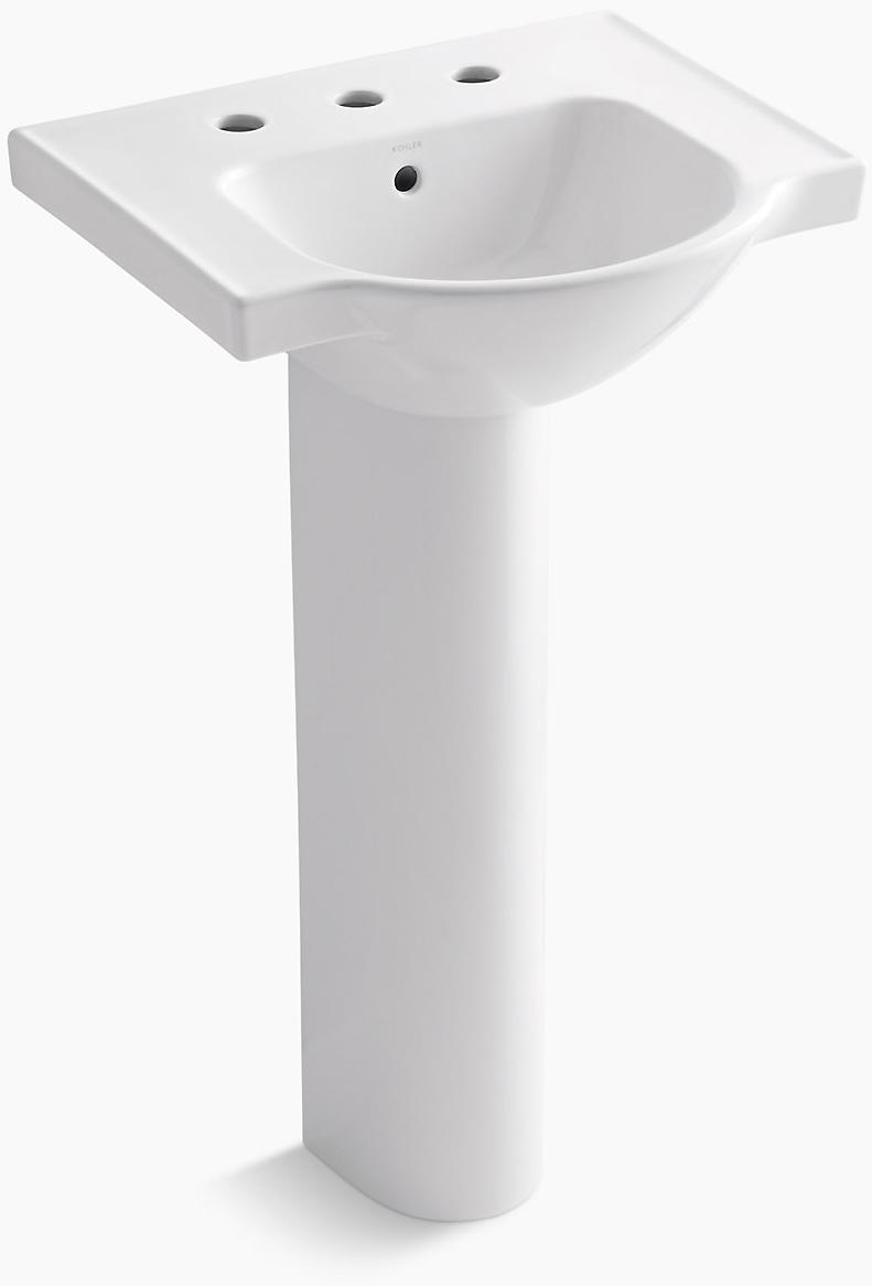 K-5265-8-G9 Напольная раковина стоящая прямоугольная Kohler  - Вид №1